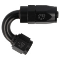 150° AN12 Slangände - Svart QSP