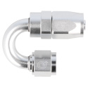 180° AN4 Slangände - Silver QSP