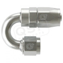 180° AN12 Slangände - Silver QSP