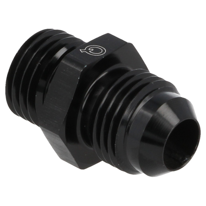 QGZ816-10-M14x15 AN10-M14X1,5 Adapter Hane/Hane Svart QSP