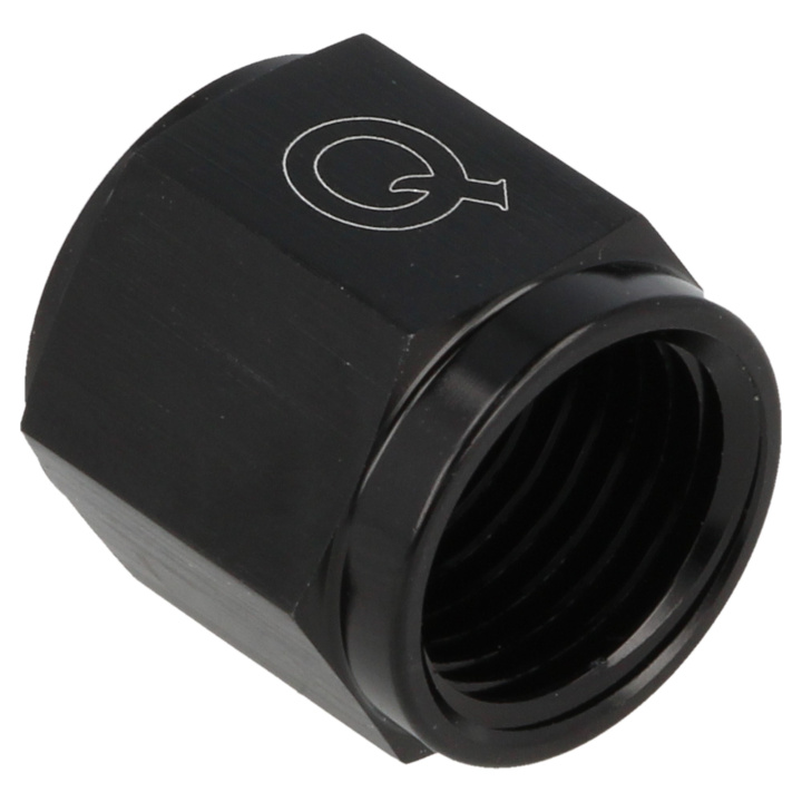QGZ818-16 Rörmutter AN16 - Svart QSP