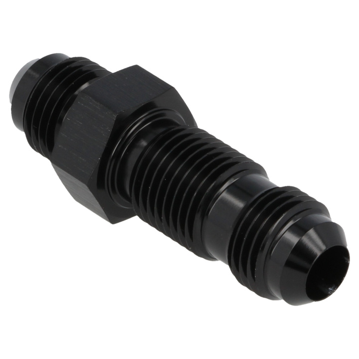 QGZ832-06 AN6 Skottgenomföring Rak - Svart QSP