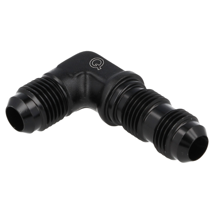 QGZ833-10 90° AN10 Skottgenomföring - Svart QSP