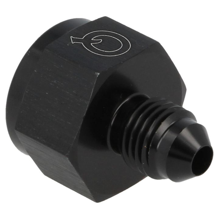 QGZ894-10-08 AN10 – AN8 Reducering Hona / Hane - Svart QSP