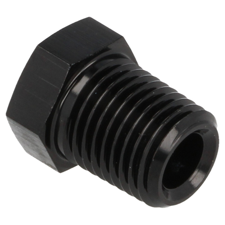 QGZ933-14 Blindplugg 1/4 NPT - Svart QSP