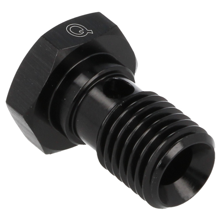 QGZ992-M12x1.5 Banjobult M12x1,5 Aluminium Svart QSP