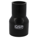 Silikonslang Reducering - 54-51mm - Svart QSP Products