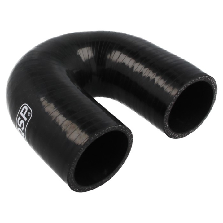 Silikonslang - 180° Böj - 25mm - Svart QSP Products i gruppen Universala produkter hos DDESIGN Scandinavia AB (QHE180-25BLK)
