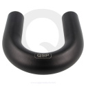 Aluminiumböj 180° Svart 51mm QSP Products