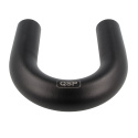 Aluminiumböj 180° Svart 57mm QSP Products
