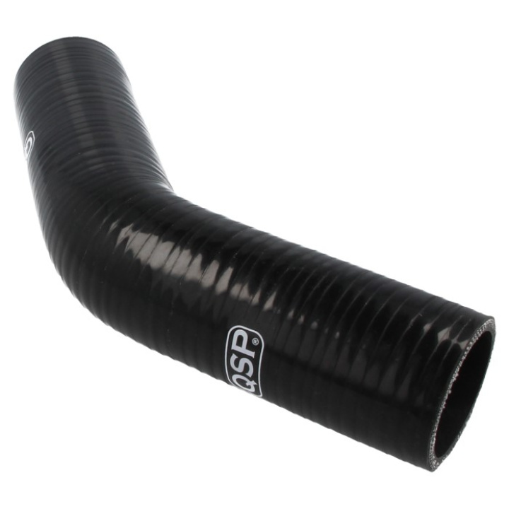 Silikonslang - 45° Böj - 70mm - Svart QSP Products i gruppen Universala produkter hos DDESIGN Scandinavia AB (QHE45-70BLK)