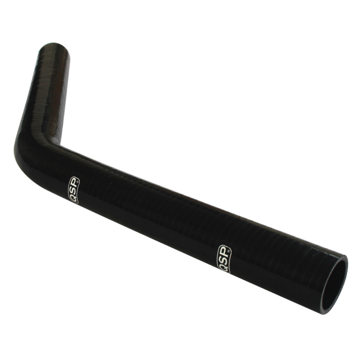 Silikonslang XL - 45° Böj - 70mm - Svart QSP Products i gruppen Universala produkter hos DDESIGN Scandinavia AB (QHE45XL-70BLK)