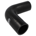 Silikonslang - 90° Böj - 63mm - Svart QSP Products