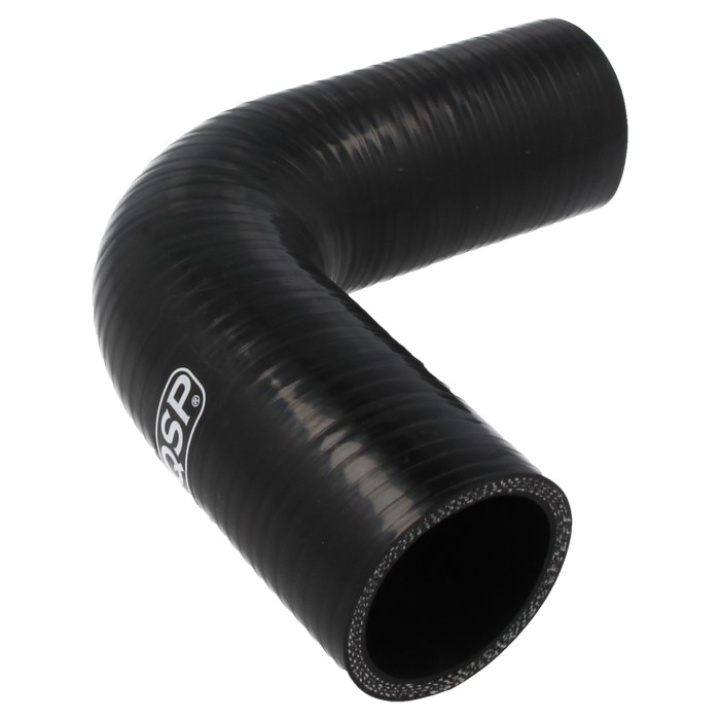 Silikonslang - 90° Böj - 63mm - Svart QSP Products i gruppen Universala produkter hos DDESIGN Scandinavia AB (QHE90-63BLK)