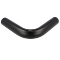 Aluminiumböj 90° Svart 70mm QSP Products