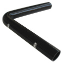 Silikonslang XL - 90° Böj - 30mm - Svart QSP Products