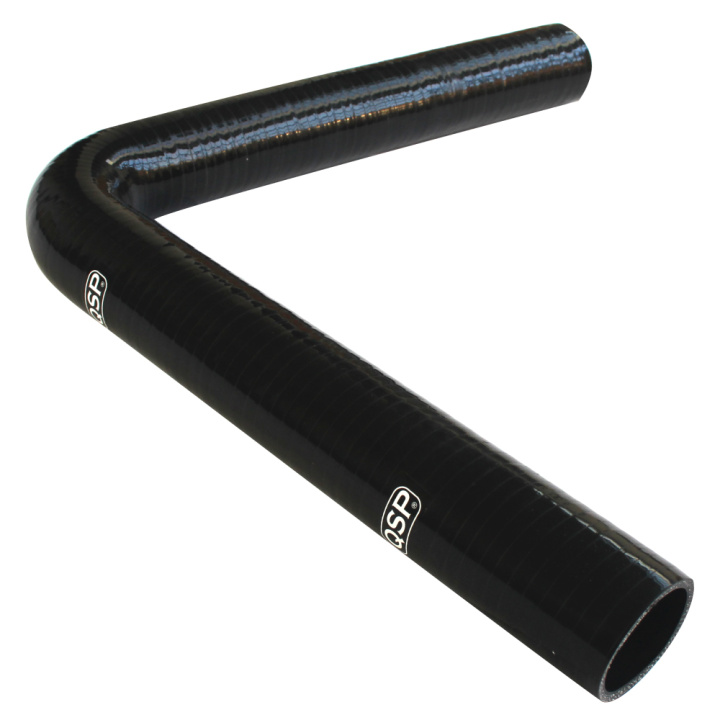 Silikonslang XL - 90° Böj - 30mm - Svart QSP Products i gruppen Universala produkter hos DDESIGN Scandinavia AB (QHE90XL-30BLK)