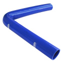 Silikonslang XL - 90° Böj - 38mm - Blå QSP Products