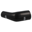 Silikonslang - 45° Reduceringsböj - 32-25mm - Svart QSP Products