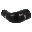 Silikonslang - 90° Reduceringsböj - 38-35mm - Svart QSP Products