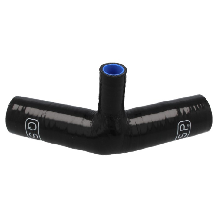 Silikonslang med Anslutning 45° - 38mm (19mm Anslutning) - Svart QSP Products i gruppen Universala produkter hos DDESIGN Scandinavia AB (QHET45-38BLK)