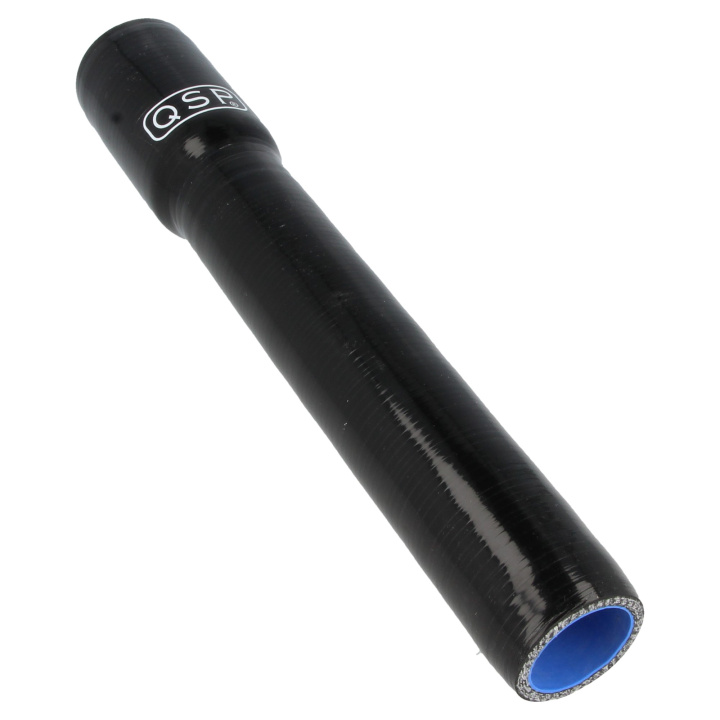 QHMK-BDA-Z Ford Escort BDA Silikonslang Kylare-Termostat Svart QSP Products