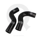 Impreza GC8 (Typ 3-6) 97-00 Kylarslangar (2st Slangar) Svart QSP Products