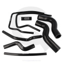 Impreza GC8 (Typ 3-6) 97-00 Kylarslangset (9st Slangar) Svart QSP Products