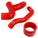 Impreza GD 01-05 Intercoolerslangar (3st Slangar) Röd QSP Products