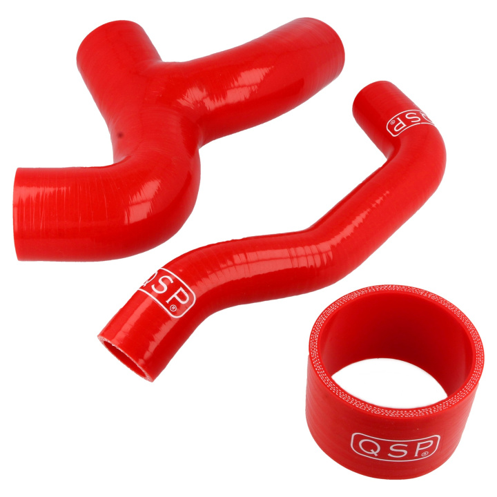 QHSUT-168R Impreza GD 01-05 Intercoolerslangar (3st Slangar) Röd QSP Products