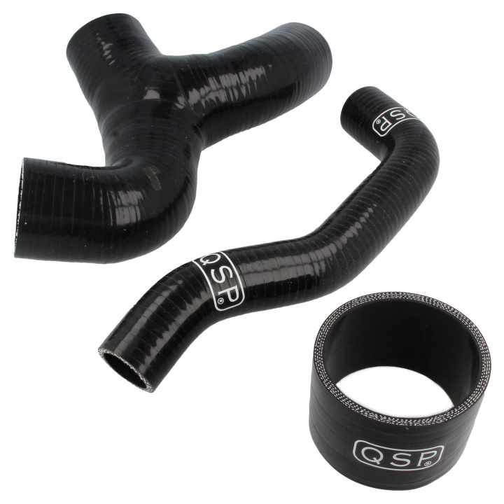 QHSUT-168Z Impreza GD 01-05 Intercoolerslangar (3st Slangar) Svart QSP Products