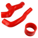 Impreza GD 2,5L 06-07 Intercoolerslangar (3st Slangar) Röd QSP Products
