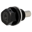 Magnetisk Oljeplugg - M18 x 1.5 - Svart QSP Products