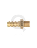 Anslutning 8mm - 1/4npt - Mässing QSP