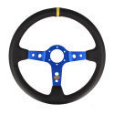 Läderratt 90mm Djup 3-Ekrad, Blå QSP Products