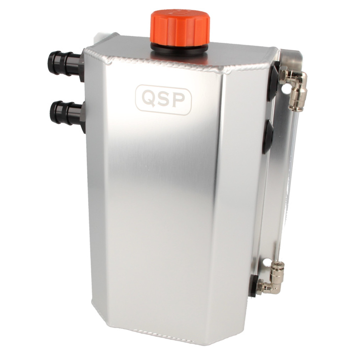 Oljetank Aluminium - 2 liters - D10 Anslutning QSP Products i gruppen Universala produkter hos DDESIGN Scandinavia AB (QTANK-36SLV)