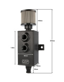 Oljecatchtank med Filter 1L QSP
