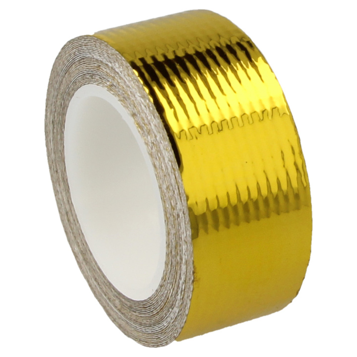 Guldig Värmeskyddstejp - 4.5m x 25mm QSP Products i gruppen Universala produkter hos DDESIGN Scandinavia AB (QTAPE-GOLD-SMALL)