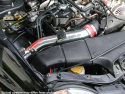 Subaru Impreza WRX / STi 02-07 Wrinkle Rött CAI Kalluftsintag Luftfilterkit / Sportluftfilter Injen