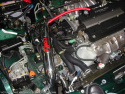 Acura Integra GSR 94-01 Svart CAI Kalluftsintag Luftfilterkit / Sportluftfilter Injen