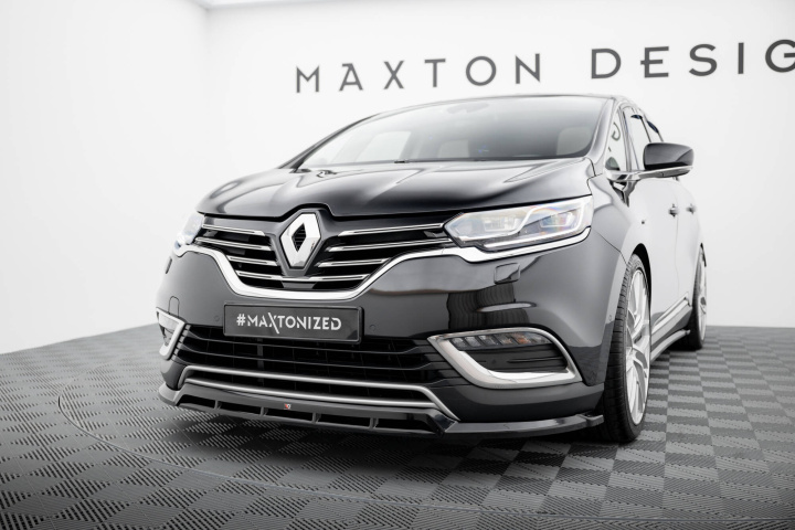 Renault Espace Mk5 Facelift 2019-2023 Frontläpp / Frontsplitter Maxton Design i gruppen Välj bilmodell / Renault / Espace Mk5 2015-2023 hos DDESIGN Scandinavia AB (RE-ES-5F-FD1G-FD1RG)