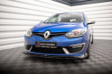 Renault Megane GT-Line Grandtour MK3 Facelift 2013-2016 Frontläpp / Frontsplitter Maxton Design