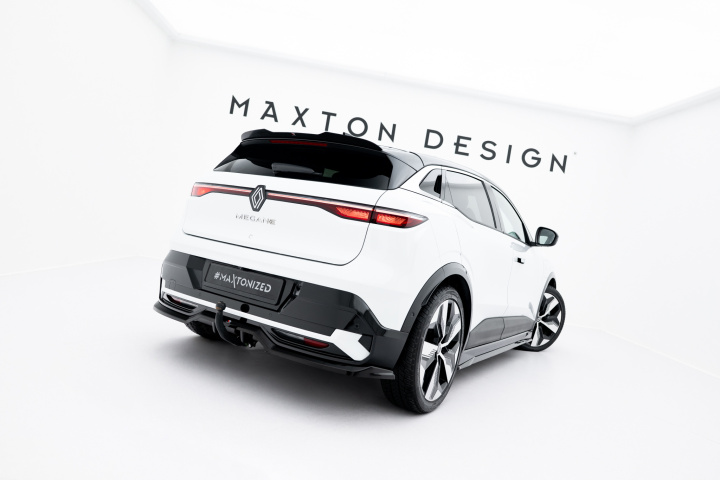 Renault Megane E-Tech Electric Mk1 2022- Bakre Splitter (med Splitters) Maxton Design i gruppen Välj bilmodell / Renault / Megane 16+ hos DDESIGN Scandinavia AB (RE-ME-ET-RD1G-RD2G)