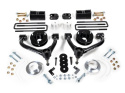 Chevrolet Silverado & GMC Sierra 1500 2019-2025 4\'\' Fram & 3.0\'\' Bakre SST Liftkit / Höjningskit - Cast Steel Övre Länkarm Readylift