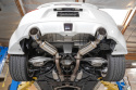 Nissan 370Z 09-19 Axleback Sportavgassystem Utblås I Rostfritt Stål Tunna Kanter Remark