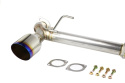Subaru BRZ / Toyota GT86 12+ Muffler Delete (Burnt Titanium-utblås, Tjocka Kanter) REMARK