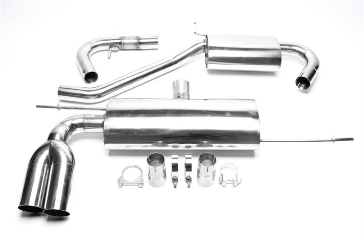 Audi / VW A3, Golf V, Golf Plus A3, Typ 8P, / Golf V, Typ 1K, / Golf Plus, Typ 1KP 2003-2013 Duplex Rostfritt Stål Racingavgassystem TA Technix i gruppen Välj bilmodell / Audi hos DDESIGN Scandinavia AB (RSG5ADE276)