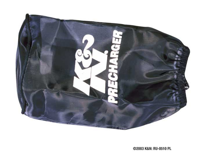 RU-0510PK Förfilter Precharger Svart. Universal K&N Filters i gruppen Universala produkter / Tuning / Motor / Luftfilterrengöring & Tillbehör hos DDESIGN Scandinavia AB (RU-0510PK)