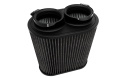 3 DUAL X 7.375 Dryflow Universal Sportluftfilter K&N Filters
