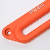 SBR-OFLO Saber 6061 Aluminium Offset Vajerstyrning Cerakote Orange (2)